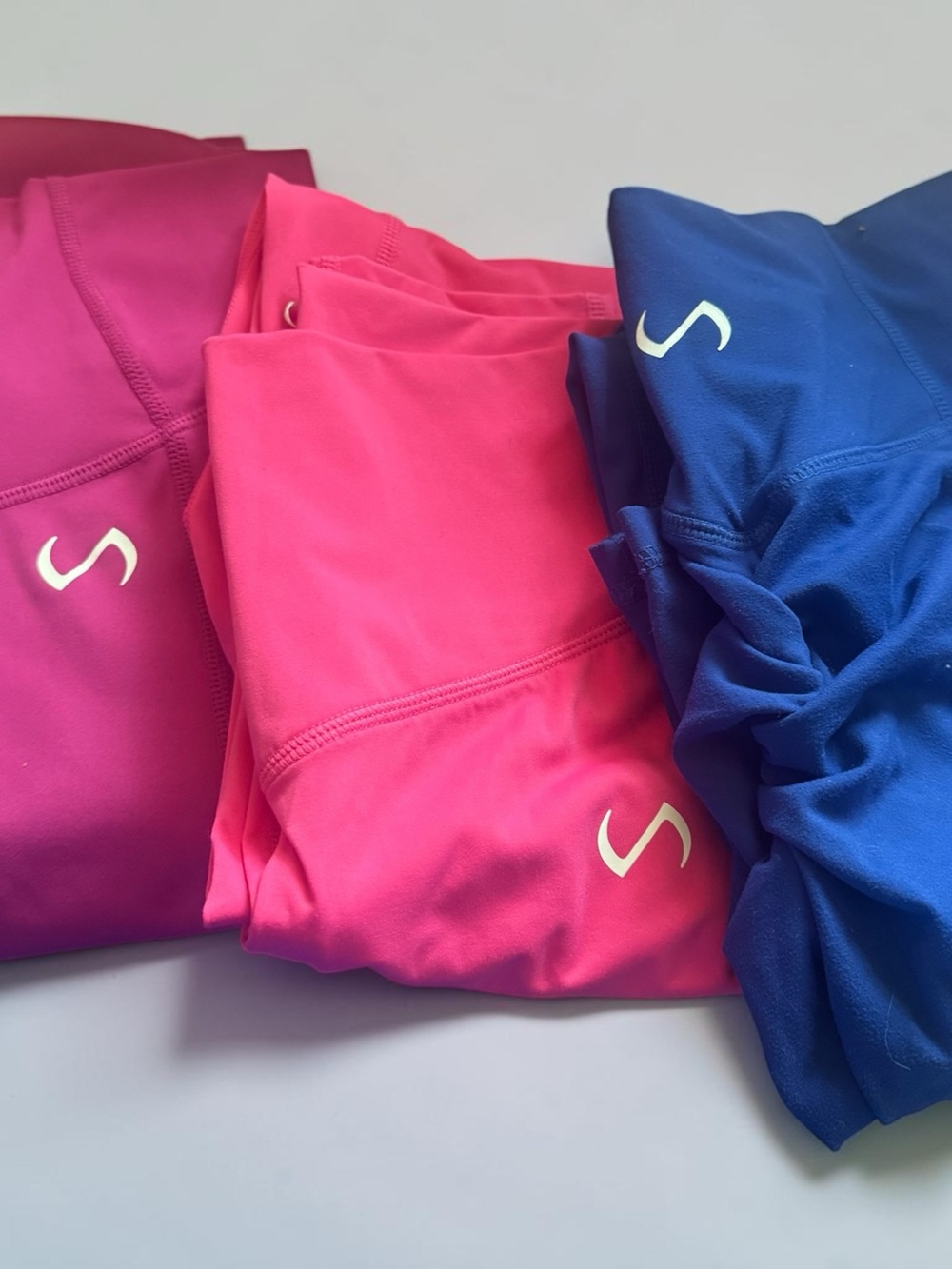 TLF apparel, women medium compression leggings, lot of 3